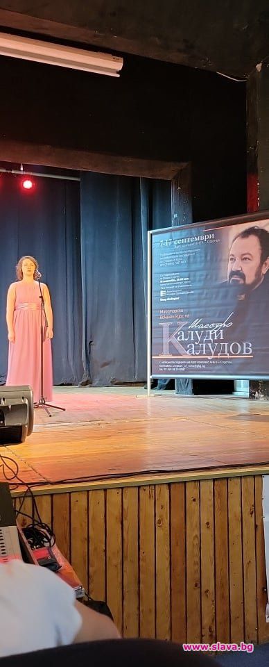 Световнопризнатият тенор Калуди Калудов с майсторски клас в Созопол Инициативата