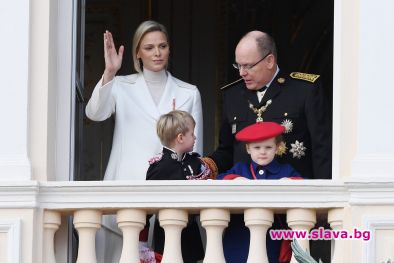 Монакската принцеса Шарлен която е в РЮА беше приета в