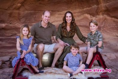 Принц Уилям, Кейт и трите им деца прекараха ваканцията в
