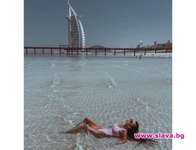 Фолк певицата Мария е на романтична почивка в Дубай откъдето