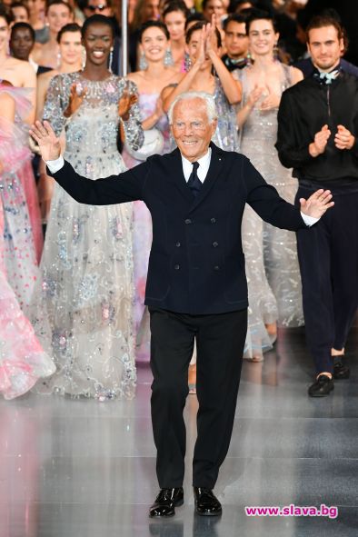 Модният дизайнер Джорджо Армани дари 500 хиляди евро за възстановяването