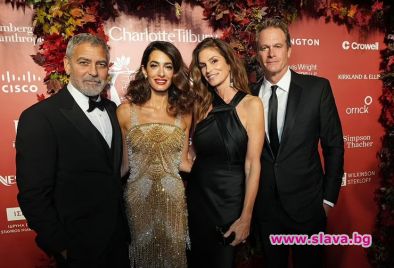 За първи път фондацията на семейство Клуни носеща тяхното име