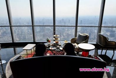 Ресторант Heavenly Jin който се намира на 120 ия етаж на