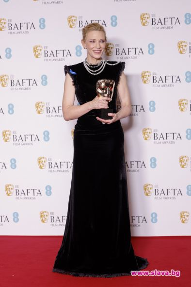 Наградата БАФТА за най-добра актриса отиде при Кейт Бланшет за