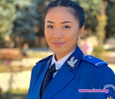 Китайка, осиновена от румънци, работи в жандармерията в Галац 