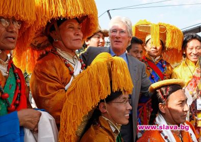 Ричард Гиър призова Вашингтон да подкрепи Тибет съобщaват чуждестранните издания