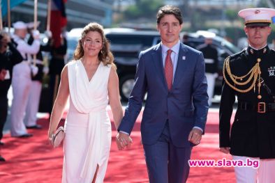 Премиерът на Канада Джъстин Трюдо и съпругата му Софи се