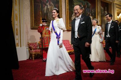 Принц Уилям и съпругата му Кейт Мидълтън се срещнаха с