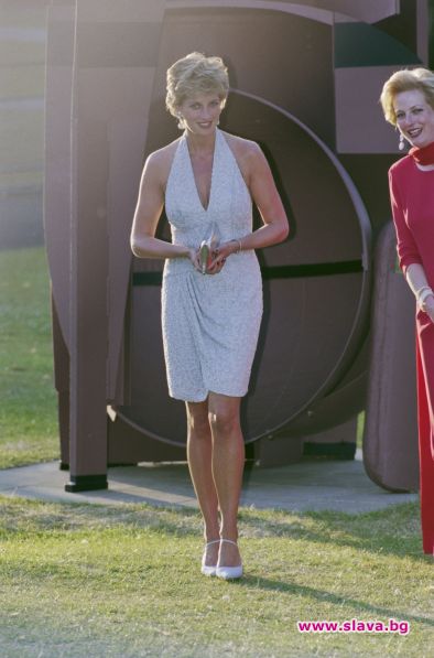 Вечерна рокля която Даяна принцесата на Уелс носи през 1985