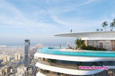 Показаха най луксозното жилище в Дубай Пентхаусът се намира на Палм