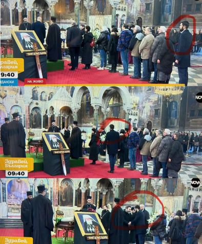 Как Мирянов Артекс се пререди на поклонението пред патриарха Фотофакт  