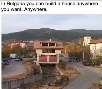В България можеш да си построиш къща навсякъде където искаш