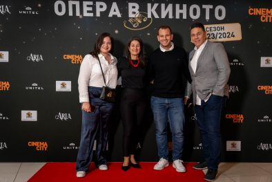 Собствениците на Aria дойдоха в България за премиерата на Опера в киното