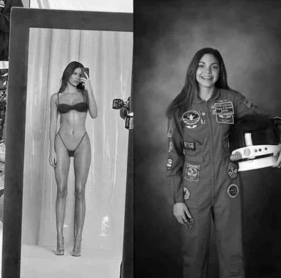 Коя трябва да е модел за подражание: голата Кендъл или най-младата астронавтка в света Алиса