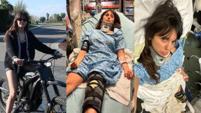 Нина Добрев пострада много тежко след инцидент с мотоциклет. Тя
