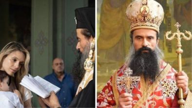 Новият патриарх Даниил кръщава сина на Луиза Григорова и режисьора