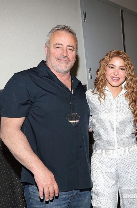 Мат Леблан от “Приятели” изненада Шакира на концерта й в Лос Анджелис