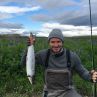Дейвид Бекъм на риболов в Аляска