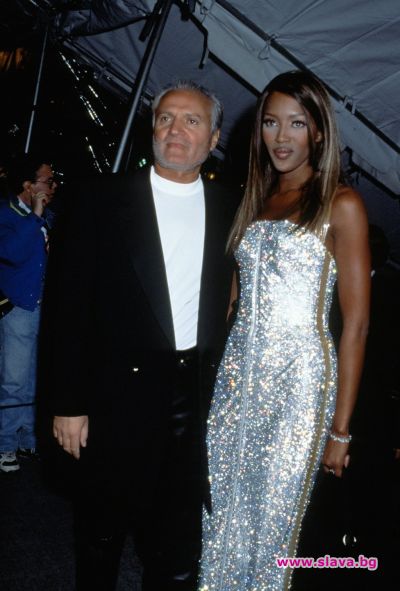 slava.bg : Наоми Кембъл и Джани Версаче, Ню Йорк, 1995
