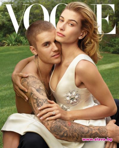 slava.bg : Бийбър и Хейли на корица на Vogue 