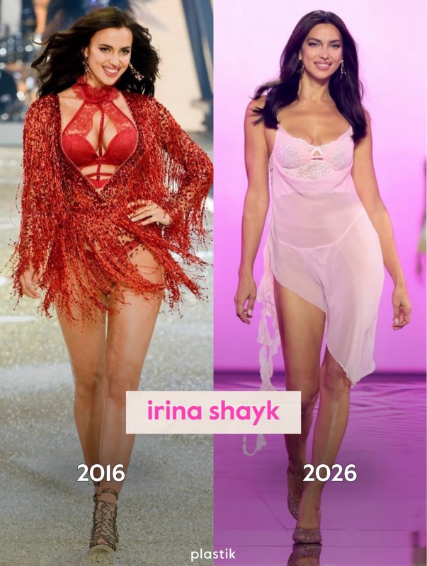 Ирина Шейк през годините и през 2026 г.
