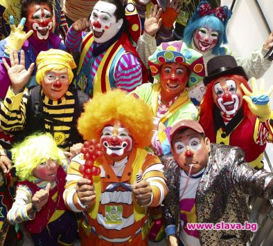 Събор на клоуни в Мексико