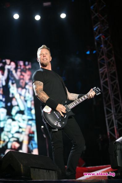 Джеймс Хетфийлд, Metallica: „София, вие сте най-яките!”