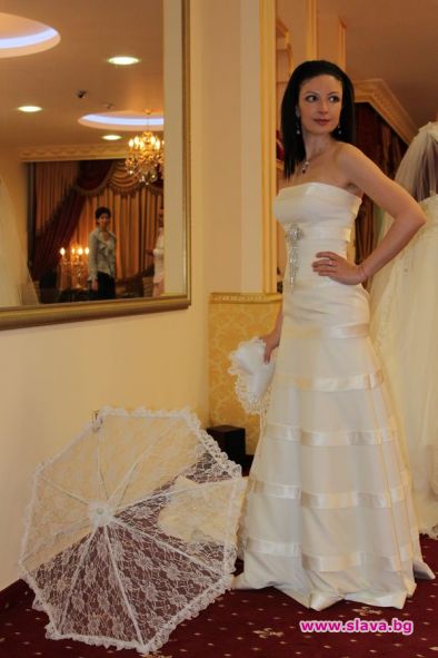 Вихра в приказна рокля за сватбата