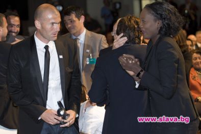 Зинедин Зидан изгря като модел