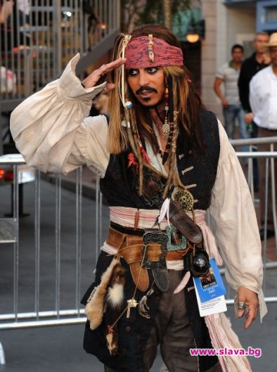 Джони Деп: Ще запомня Пиратите с болки в гърба