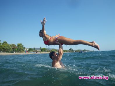 Рачков и Игнатова тренират във вода
