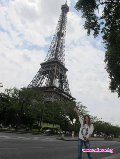 Глория с гадже в Париж