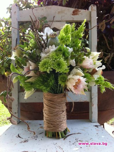 Екобукет за първия учебен ден