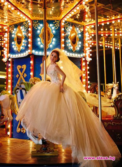 Щерката на камата репетира за първия сватбен ден