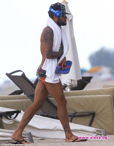 Дани Алвеш с последен плаж в Маями