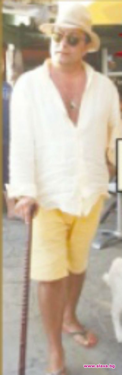 Коко Каменаров с бастун