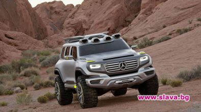 Мерцедес показа G-класата на бъдещето