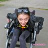 Луиза в инвалидна количка
