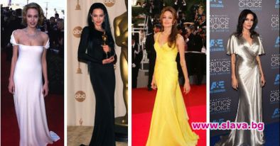 Вижте модната еволюция на Анджелина Джоли