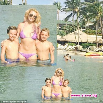 Бритни Спиърс на почивка в Хавай