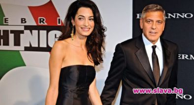 Клуни и Амал очакват дете
