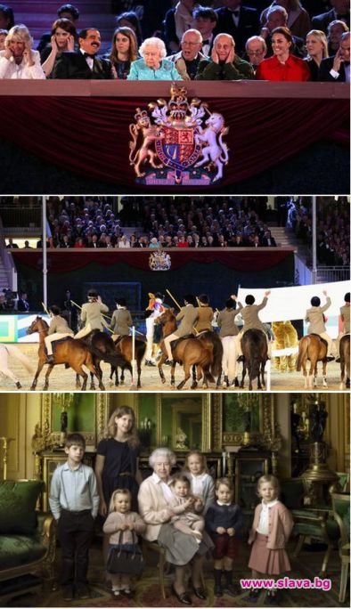 Бляскаво шоу за 90-годишния рожден ден на кралица Елизабет