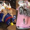 Ким Кардашиян с подаръци за децата си