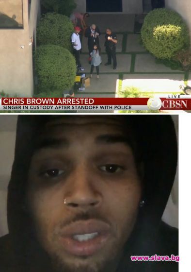 Арестуваха Крис Браун