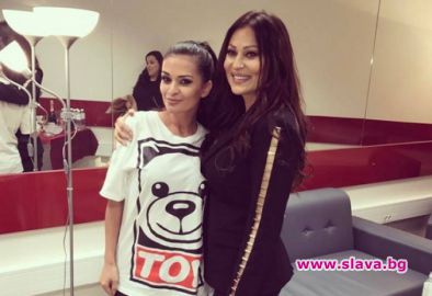 Преслава с уникален жест към Цеца