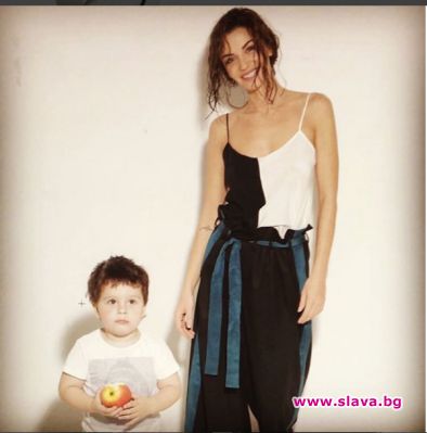 Синът на Диляна Попова става модел