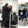 Влюбените Плевнелиев и Банова се натискат на летището