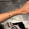 Алисия си татуира името на любовта