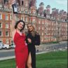 Щерката на Абрамович пирува в Англия