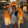 Сара Джесика Паркър с близначките в Сицилия